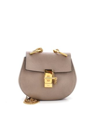 Pre-Owned Chloe маленькая сумка через плечо Drew из кожи