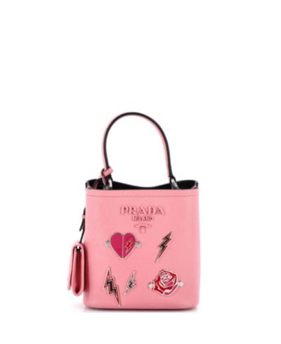 Сумка Prada Small Panier Bucket Bag Saffiano Leather (б/у)