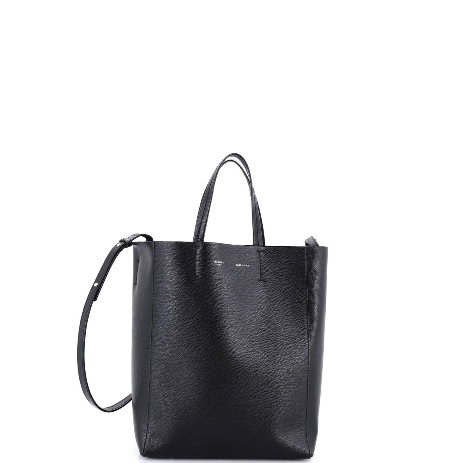 Celine Сумка-тоут Cabas Vertical Small из зернистой кожи телячьей кожи (Pre-Owned)