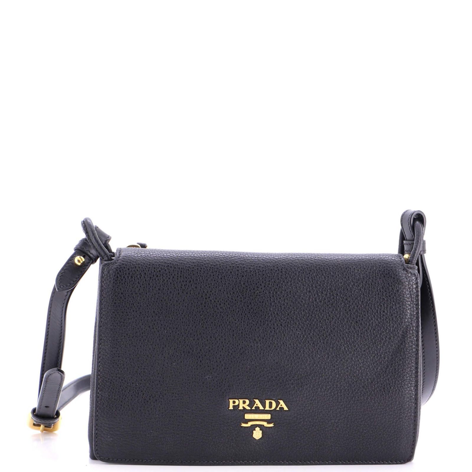 Pre-Owned Prada сумка через плечо Vitello Daino Medium Flap