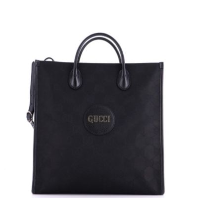 Б/у большая сумка Gucci Long Off The Grid Tote из Econyl с принтом GG