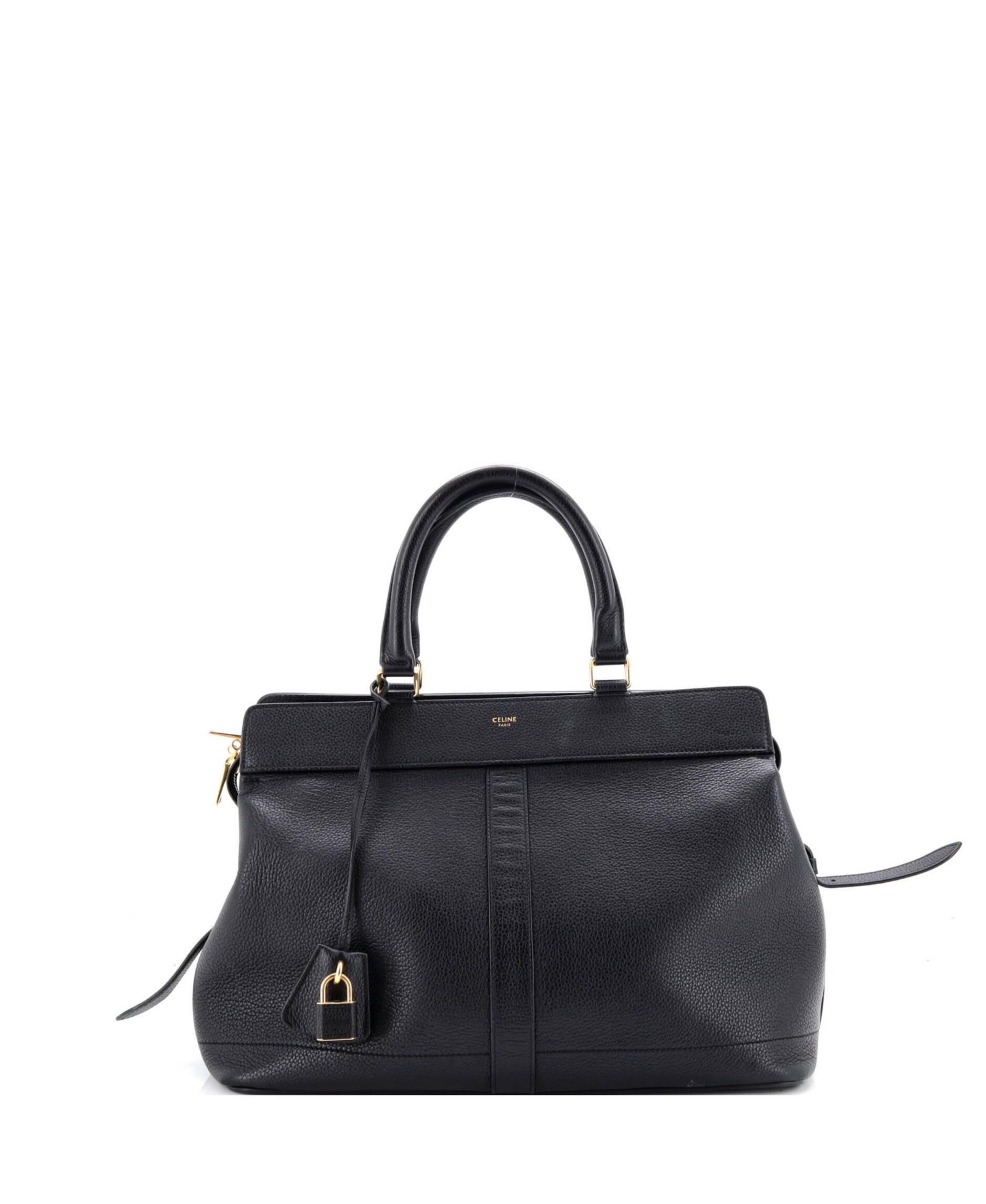 Кожаная сумка-тоут Celine Medium Cabas de France Pre-Owned