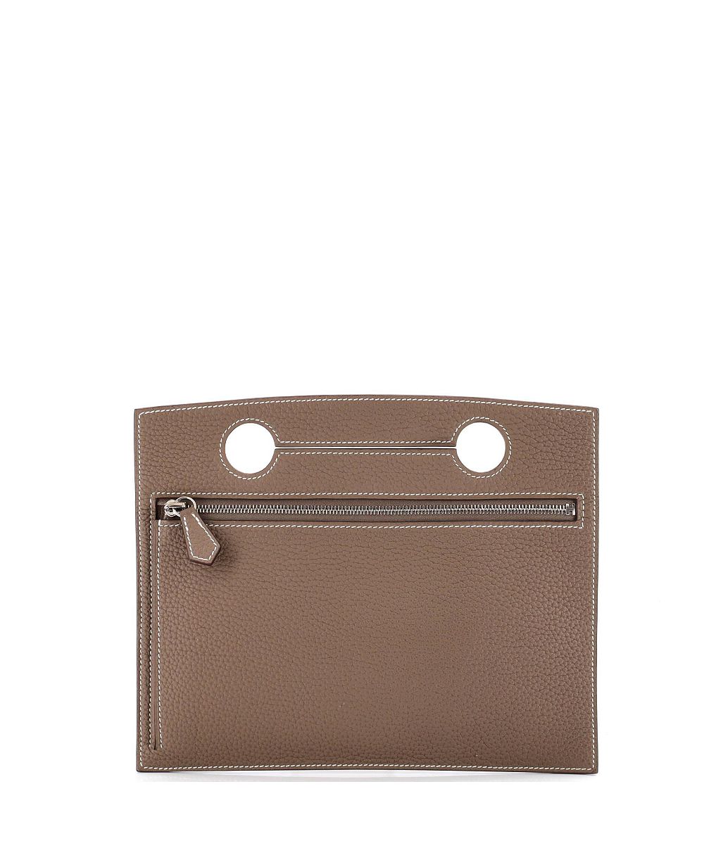 Б/у косметичка HERMÉS 20 Backpocket Togo
