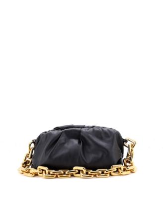 Pre-Owned Bottega Veneta The Chain Pouch Leather