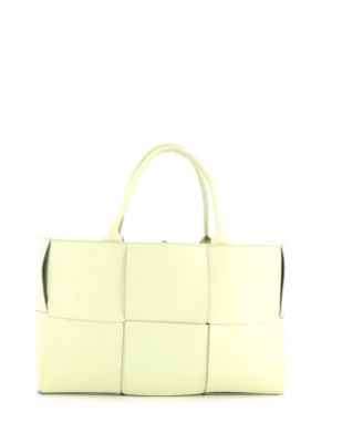 Pre-Owned Bottega Veneta Medium Arco Tote Maxi Intrecciato Leather