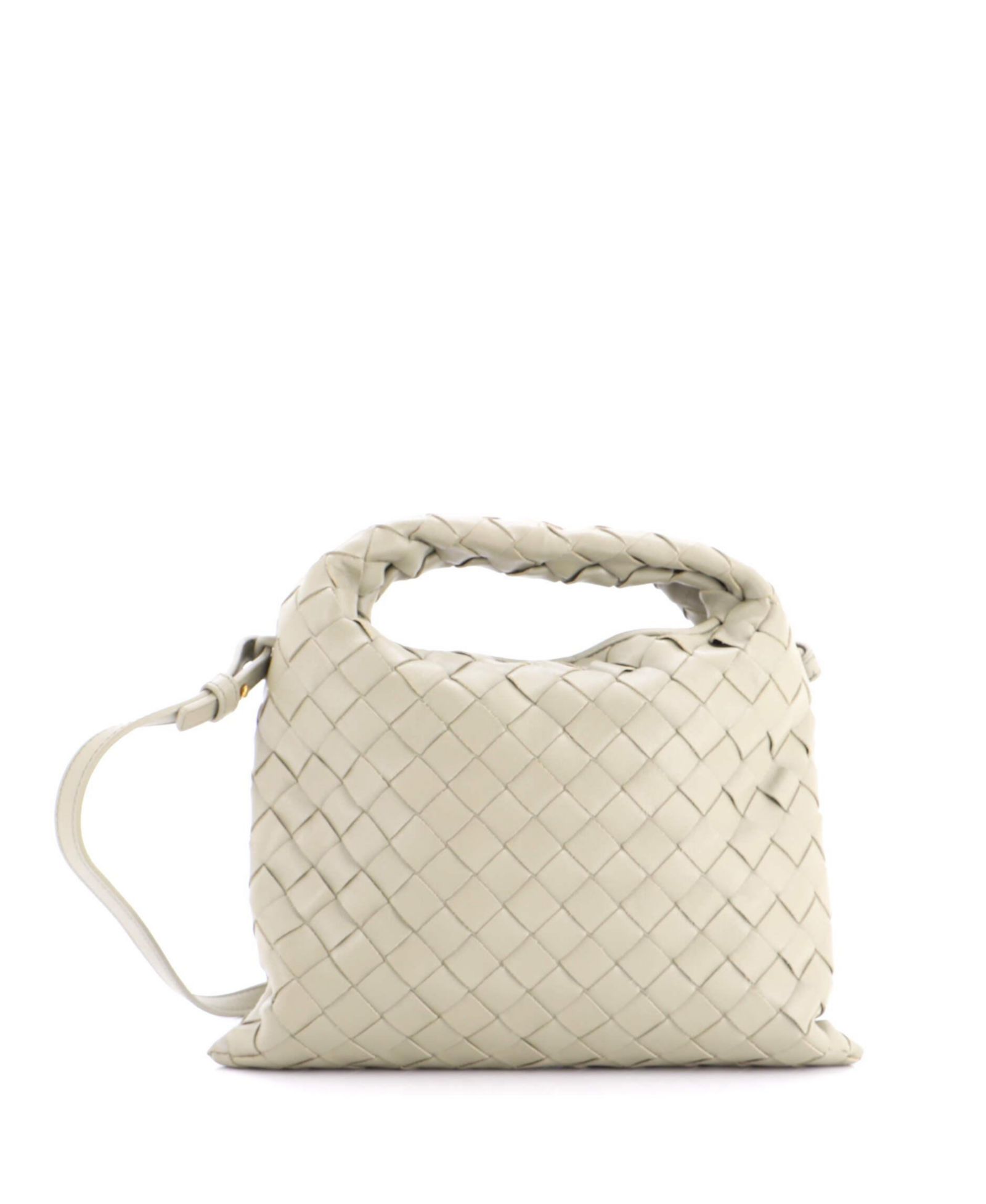 Pre-Owned Bottega Veneta Mini Hop Top Handle Bag Intrecciato Nappa