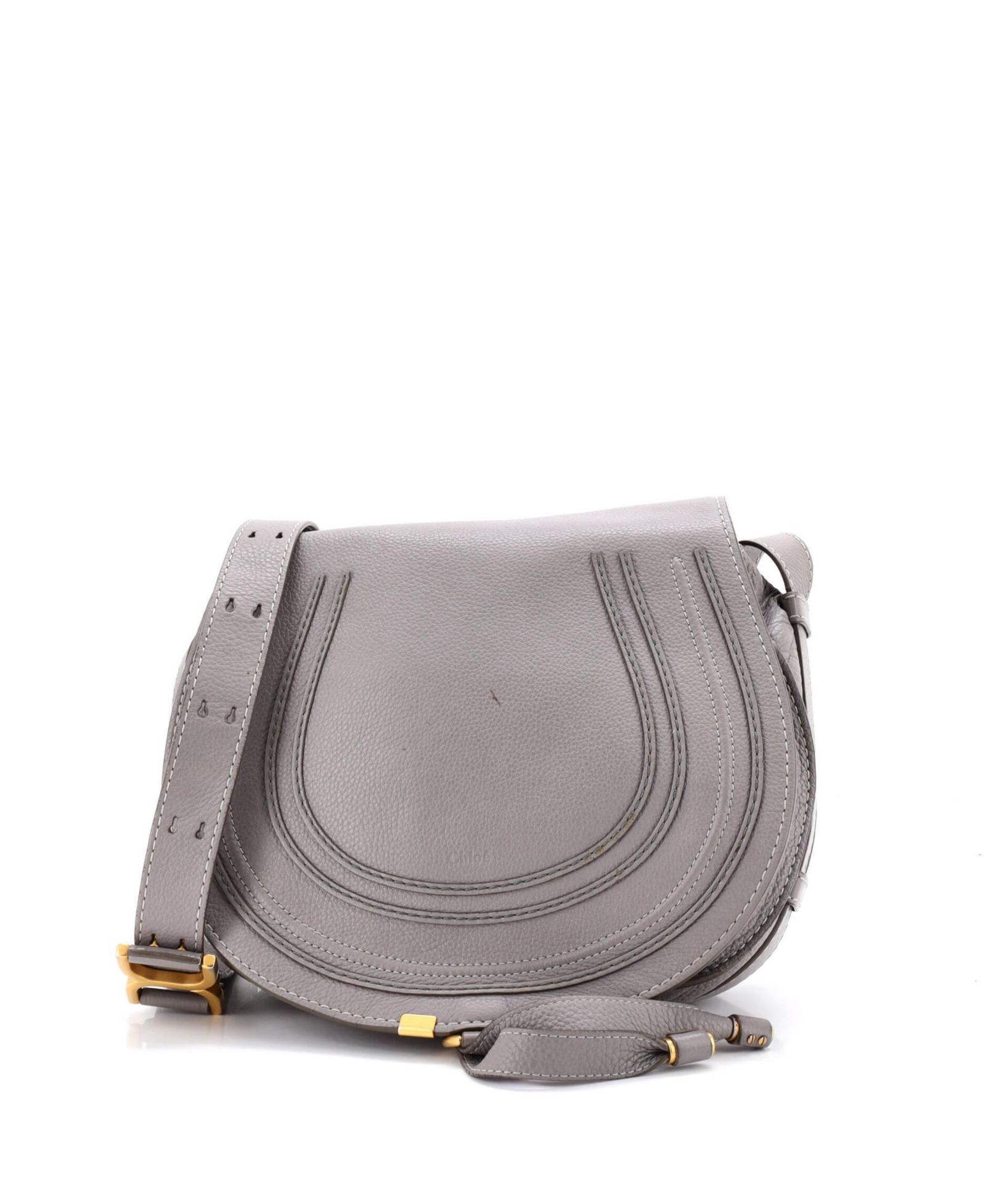 Pre-Owned Chloe Medium Marcie Crossbody Bag Leather