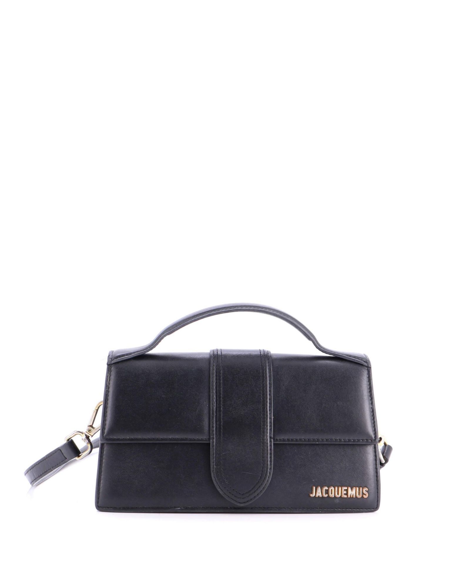 Pre-Owned Jacquemus Le Grand Bambino Flap Bag Leather
