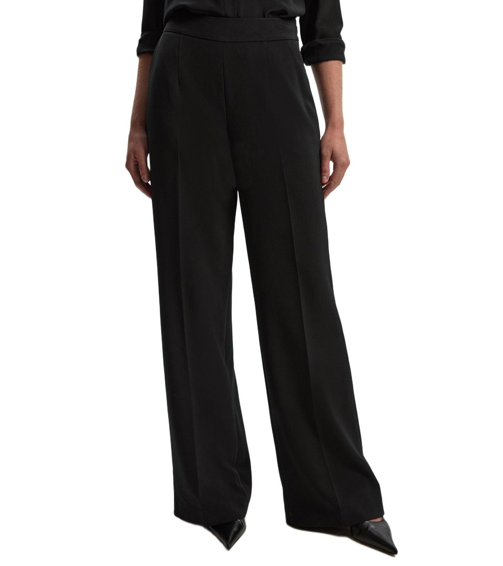 Karen Millen Women's Archive Satin Kickflare Trouser