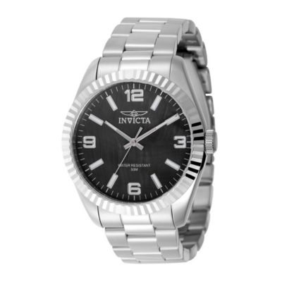 Invicta Men's 50129 Specialty Quartz PC21 Black Dial Watch
