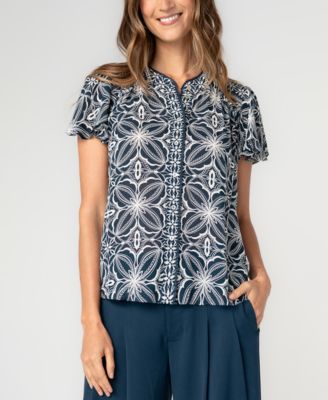 Женская блузка Liverpool Los Angeles Petite Crewneck Blouse