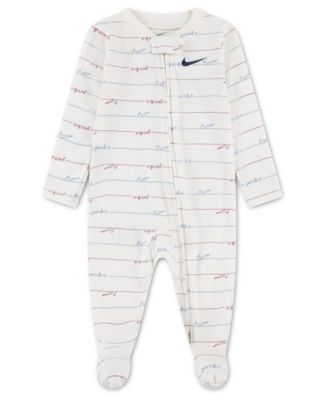 Детский комбинезон Nike для мальчиков с длинным рукавом и закрытыми ножками