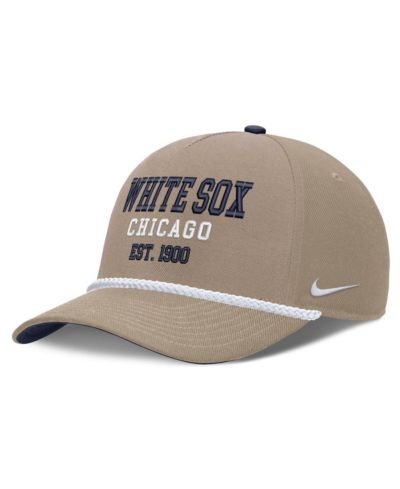 Nike Мужская регулируемая кепка Chicago White Sox Father's Day Rope Rise цвета Khaki