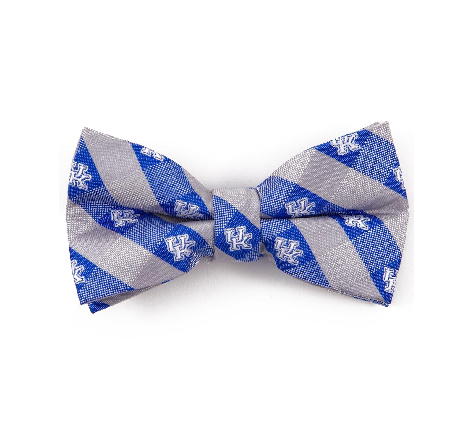 Eagles Wings Мужской галстук-бабочка в клетку Kentucky Wildcats
