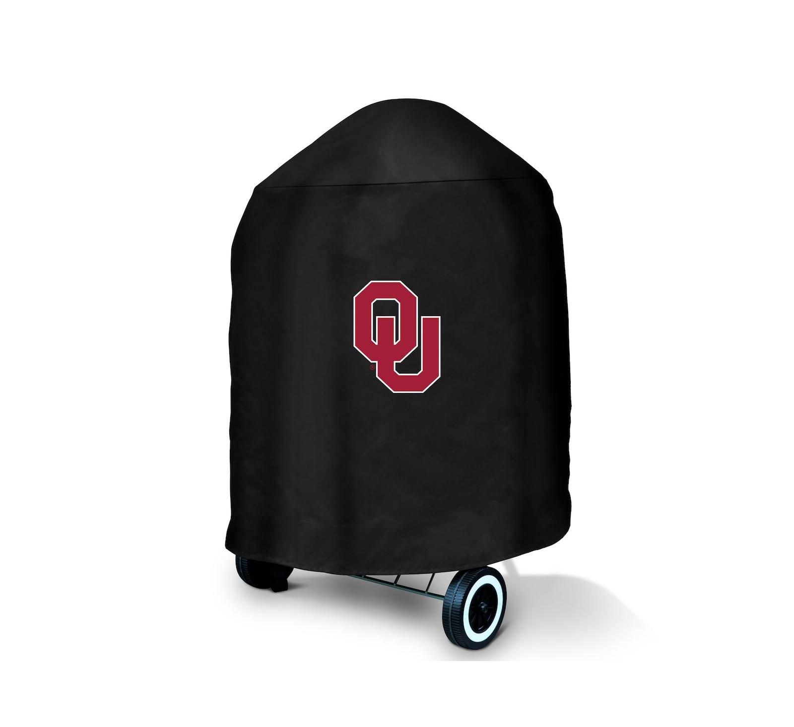 Logo Brands Oklahoma Sooners Kettle Grill Cover