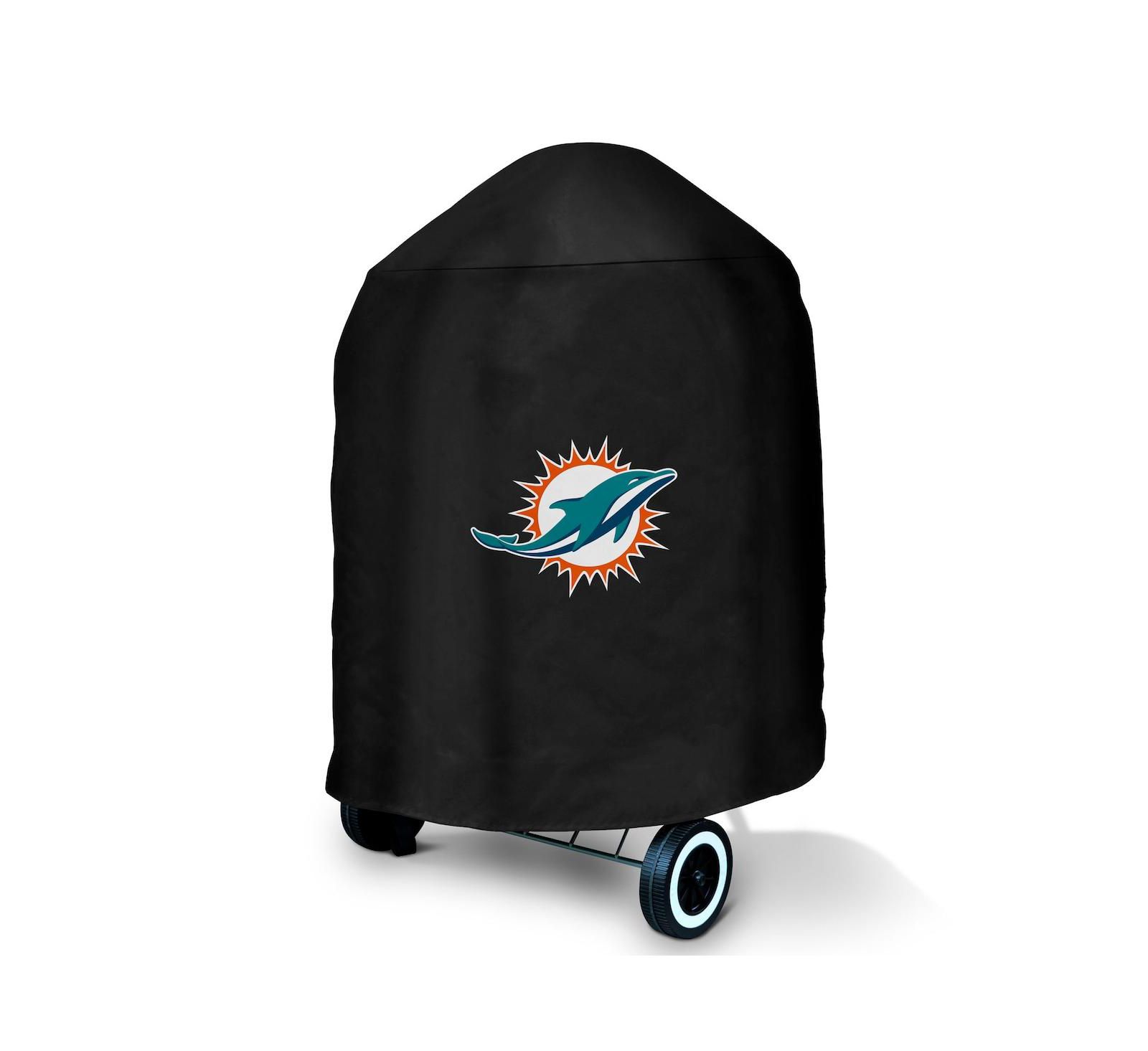 Logo Brands Miami Dolphins Kettle Grill Cover