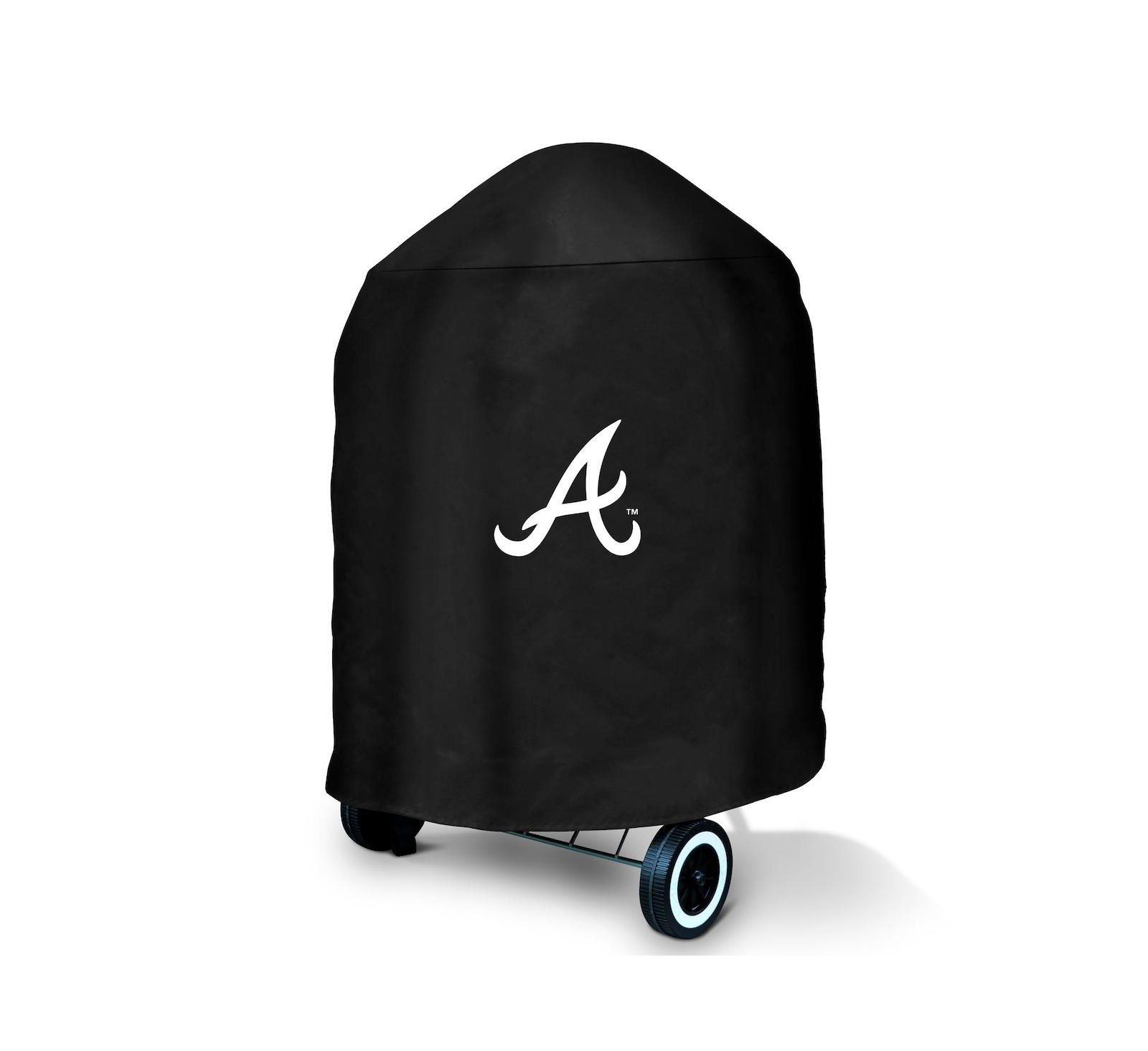 Logo Brands Atlanta Braves Kettle Grill Cover
