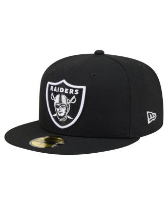 Мужская кепка New Era Black Las Vegas Raiders 59FIFTY Fitted