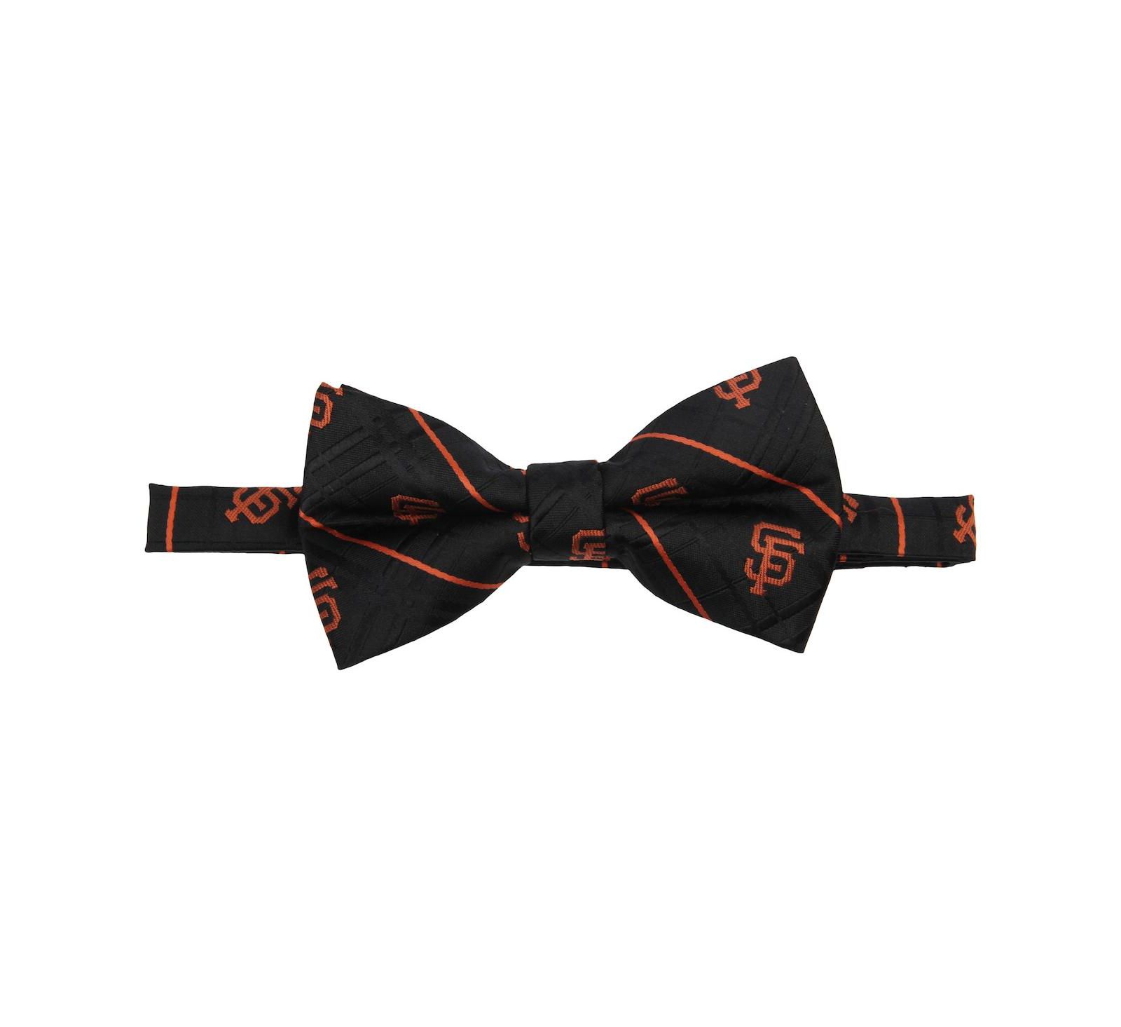Eagles Wings Men's Black San Francisco Giants Oxford Bow Tie