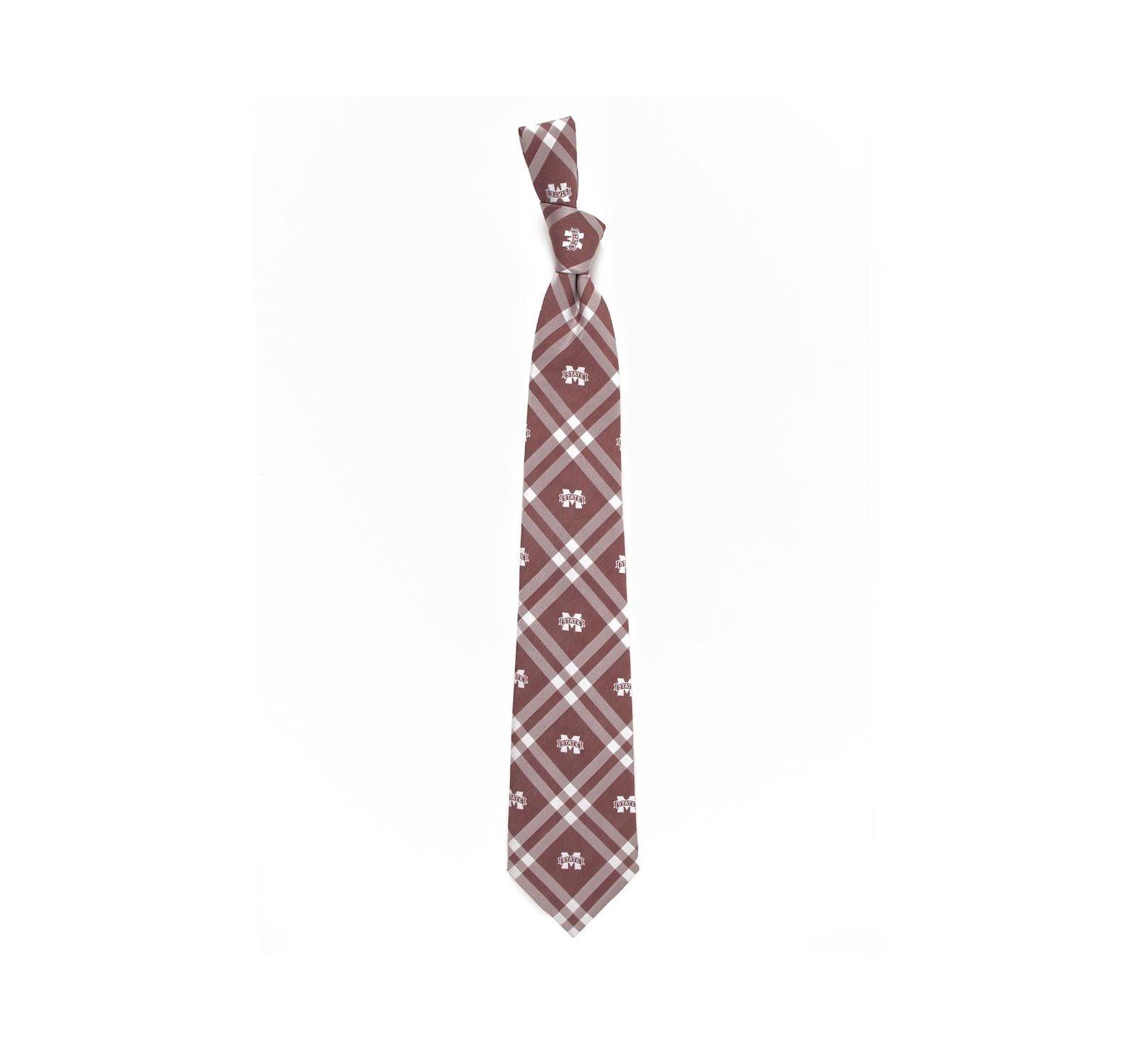 Мужской галстук Eagles Wings Maroon Mississippi State Bulldogs Rhodes