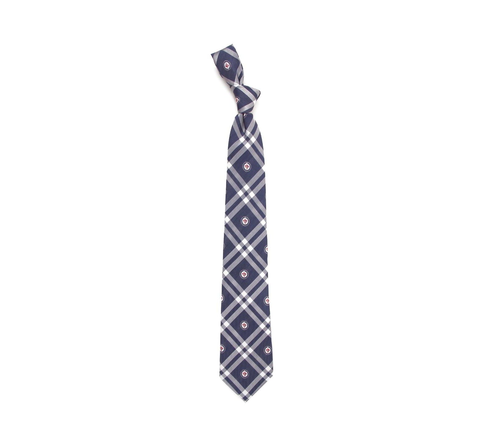 Eagles Wings Men's Navy Winnipeg Jets Rhodes Tie