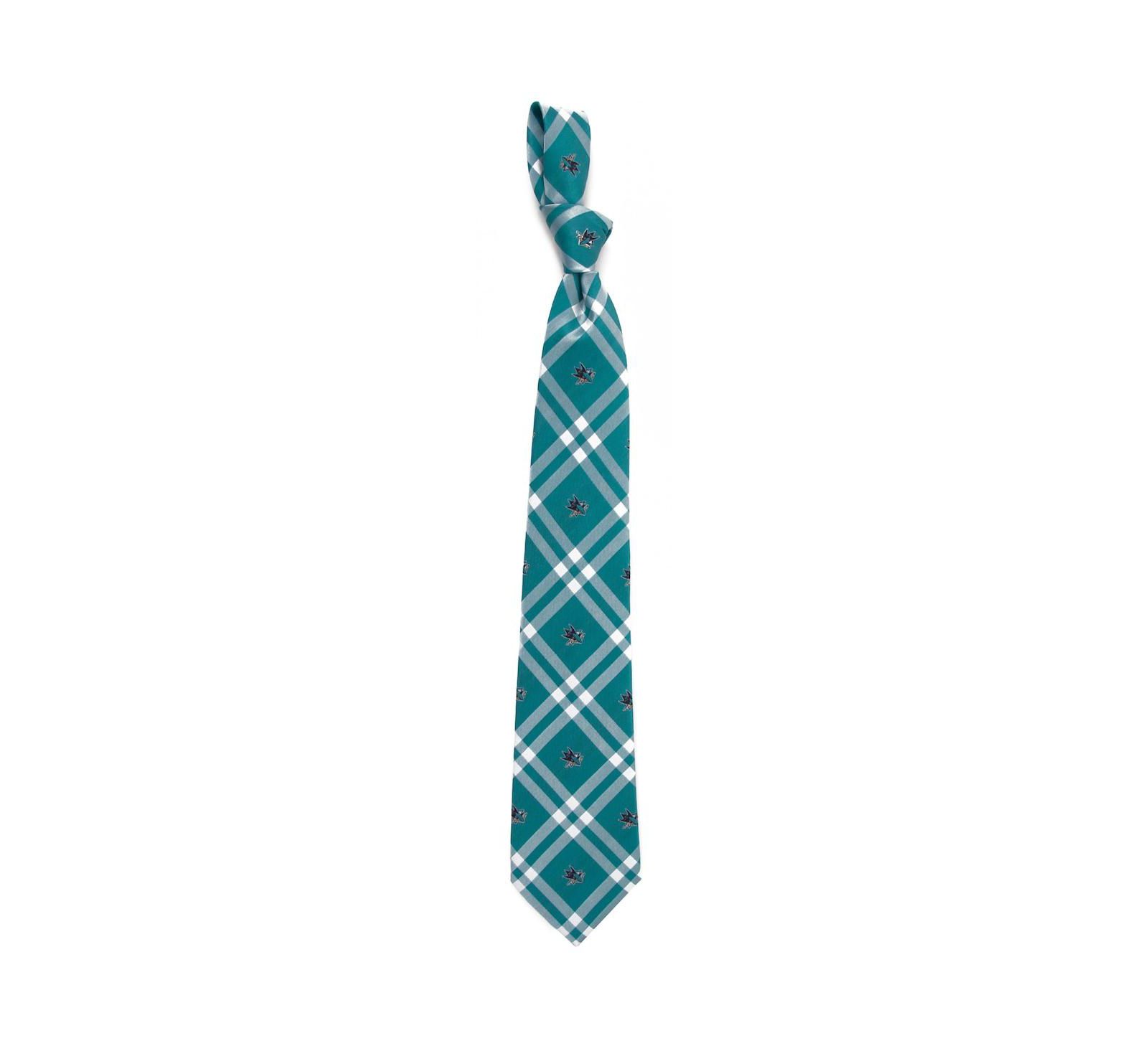 Eagles Wings Men's Teal San Jose Sharks Rhodes Tie