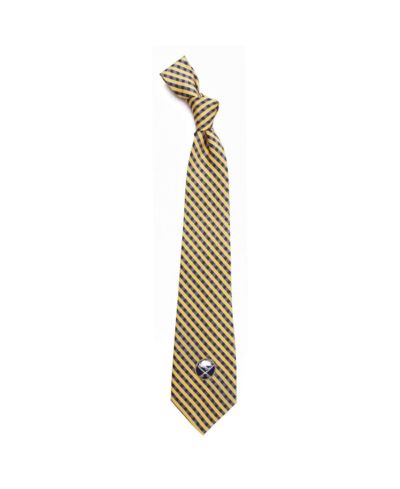Eagles Wings Men's Buffalo Sabres Gingham Tie