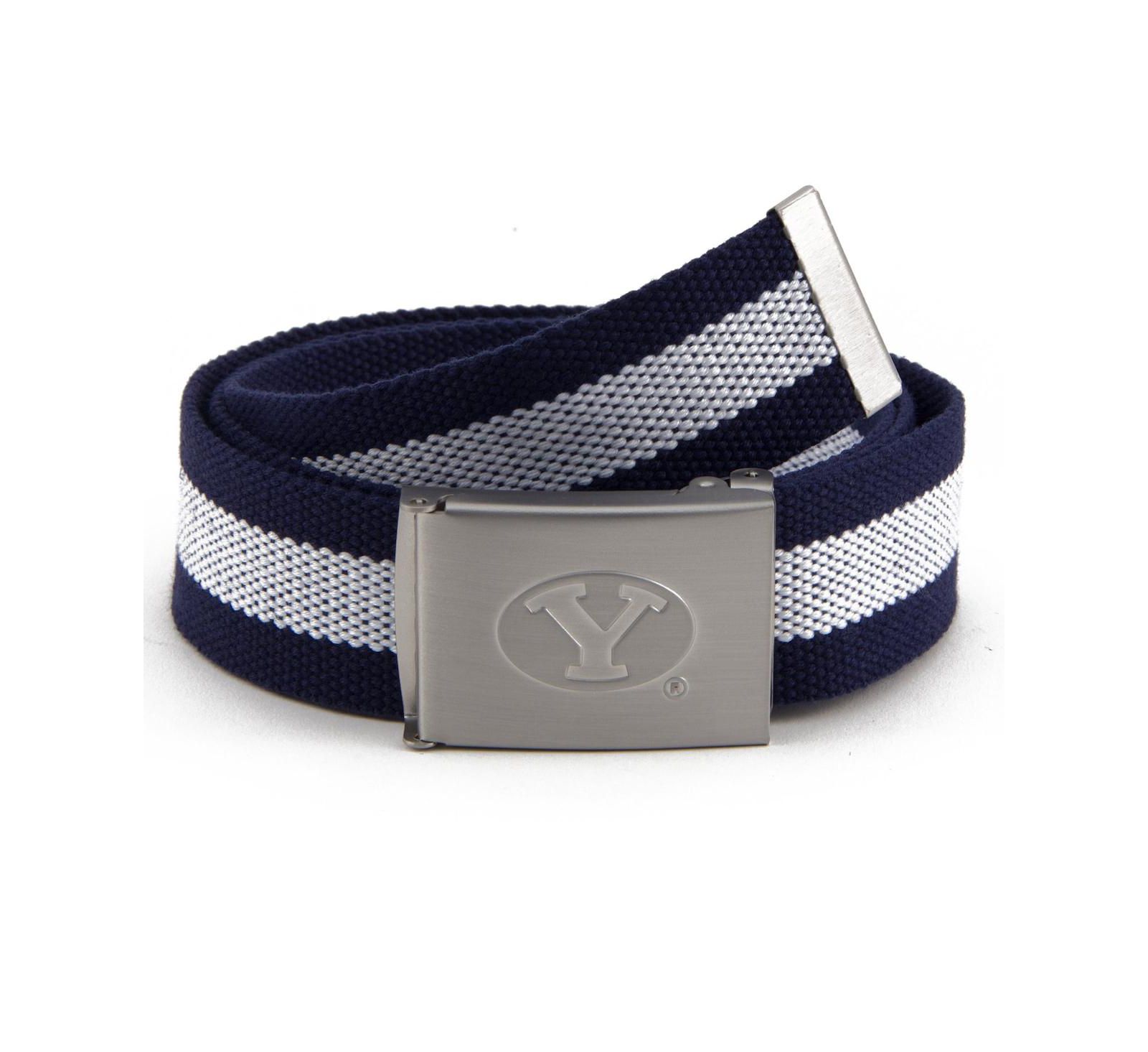 Eagles Wings Men's BYU Cougars Fabric Belt