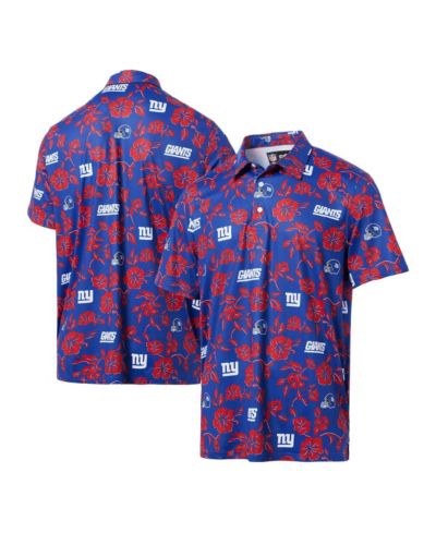 Мужская рубашка Reyn Spooner Royal New York Giants Pua Performance