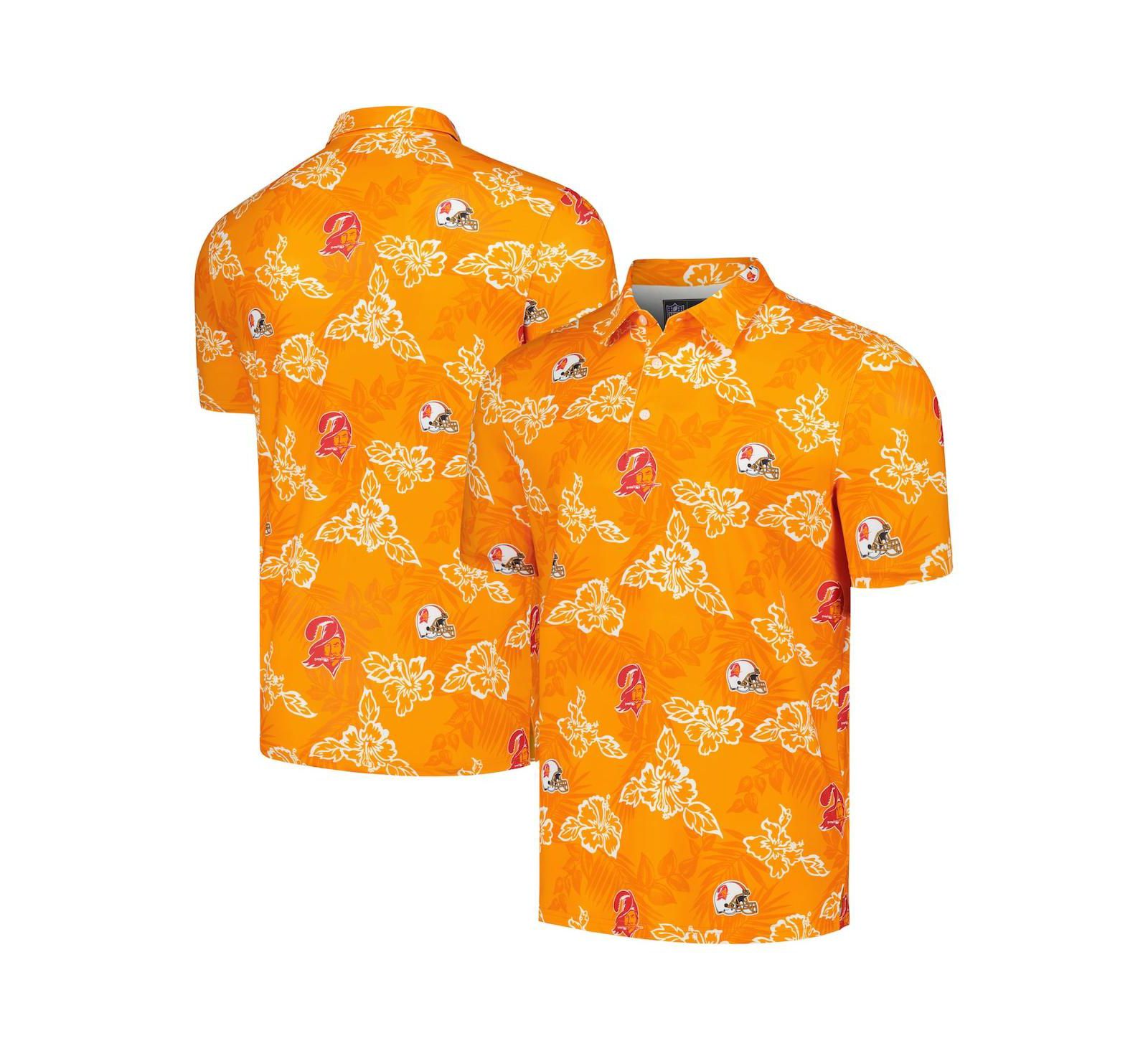 Reyn Spooner Men's Orange Tampa Bay Buccaneers Throwback Pua Performance Shirt