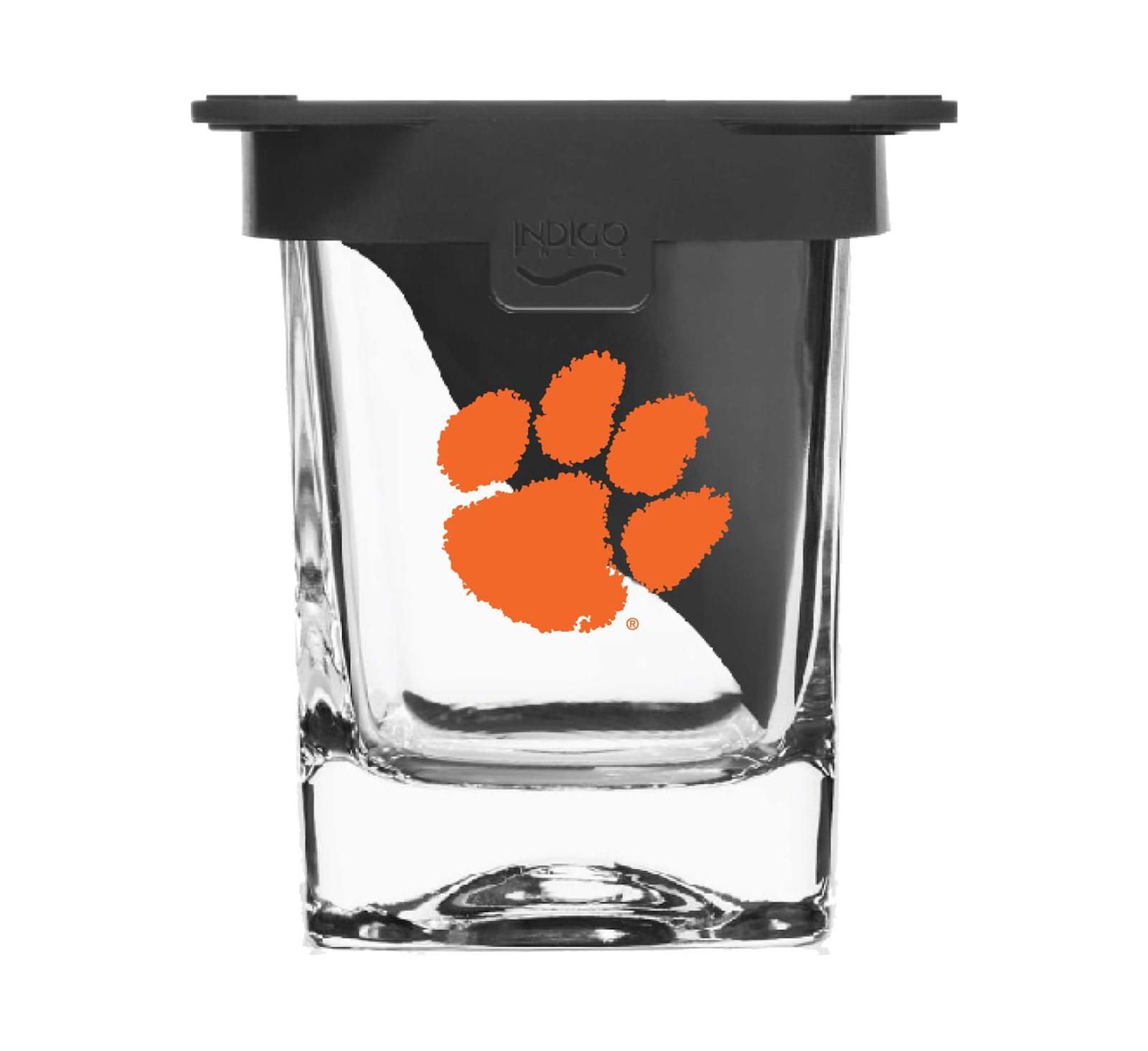 Indigo Falls Clemson Tigers 10oz. Ice Wedge Glass