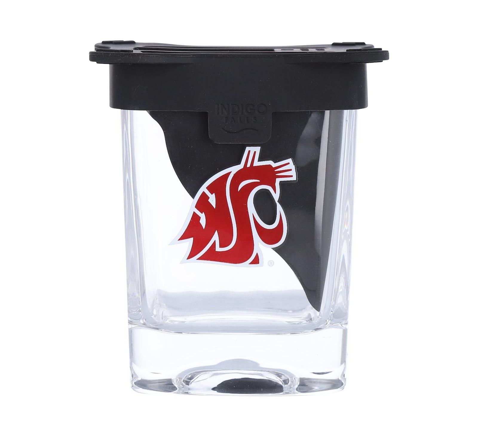 Стакан для льда Indigo Falls Washington State Cougars 10oz. Ice Wedge Glass