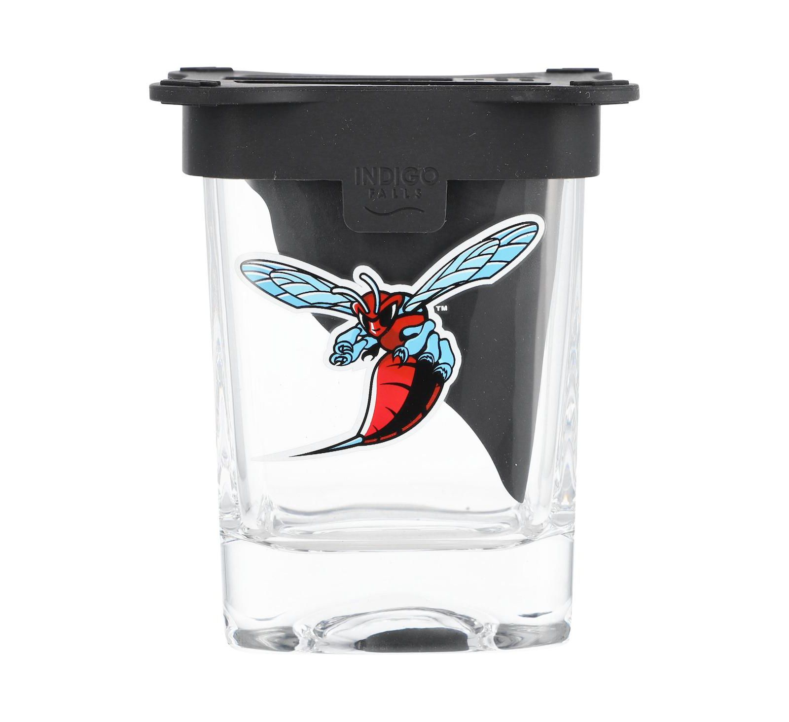 Indigo Falls Delaware State Hornets 10oz. Ice Wedge Glass