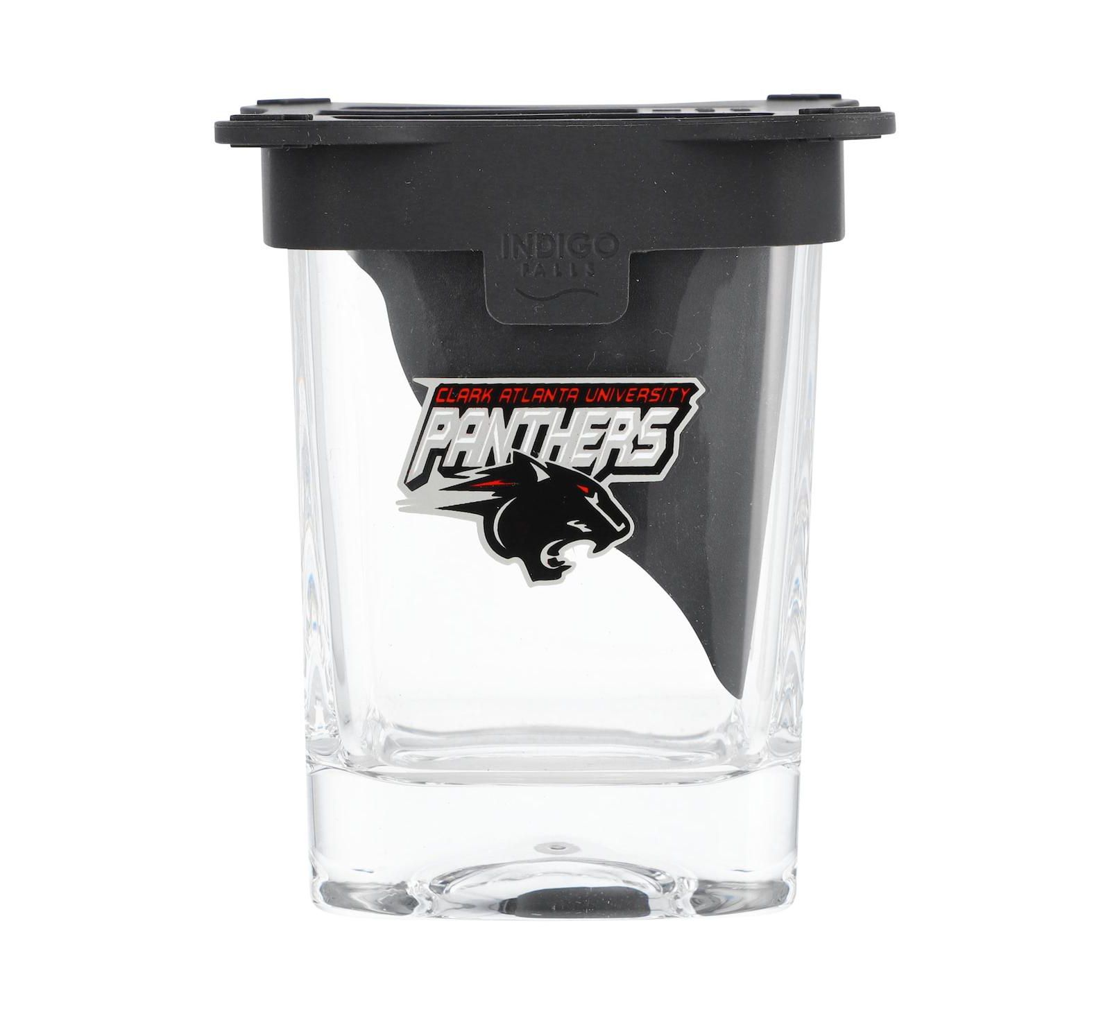 Indigo Falls Clark Atlanta University Panthers 10oz. Ice Wedge Glass