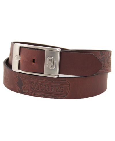 Мужской кожаный ремень Eagles Wings Oklahoma Sooners