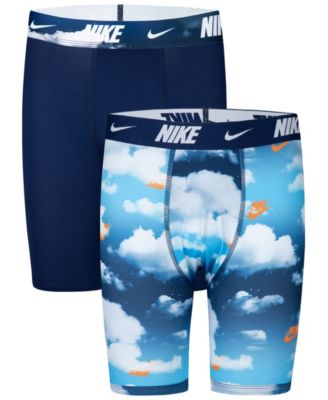 Боксеры-брифы с принтом для мальчиков от Nike, 2 шт.