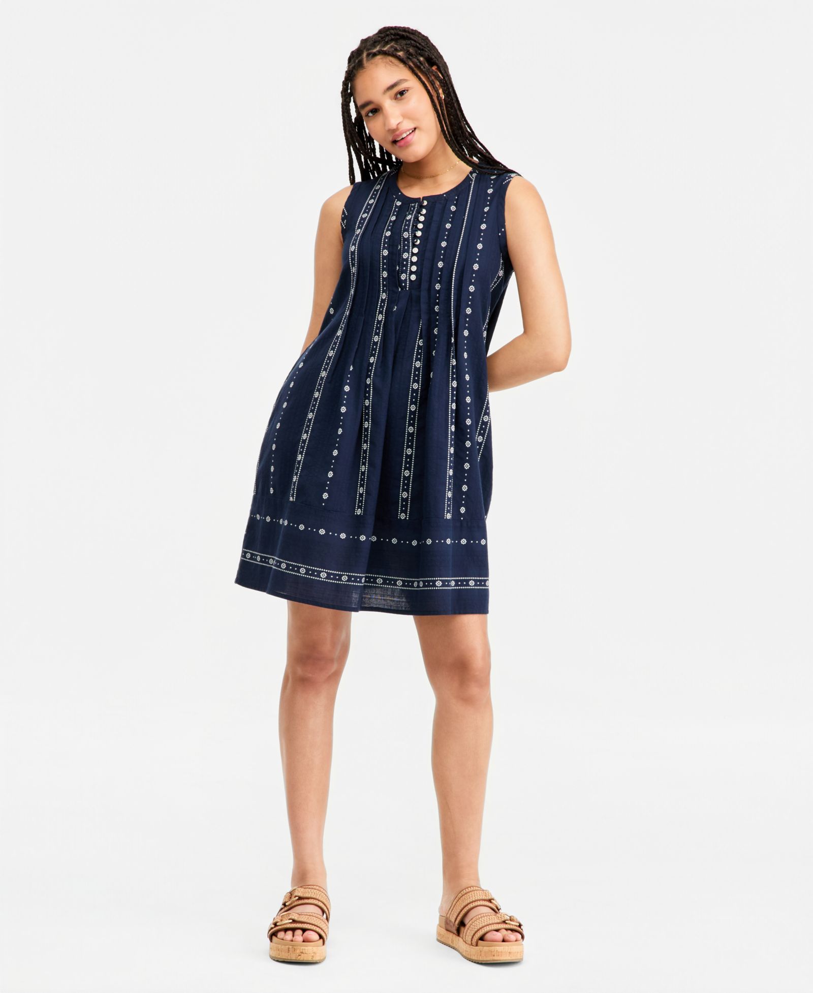 Женское мини-платье Lucky Brand без рукавов