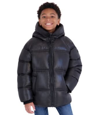 Детская дутая куртка Michael Kors Toddler Boys' 2T-5T Heavyweight Shine Puffer