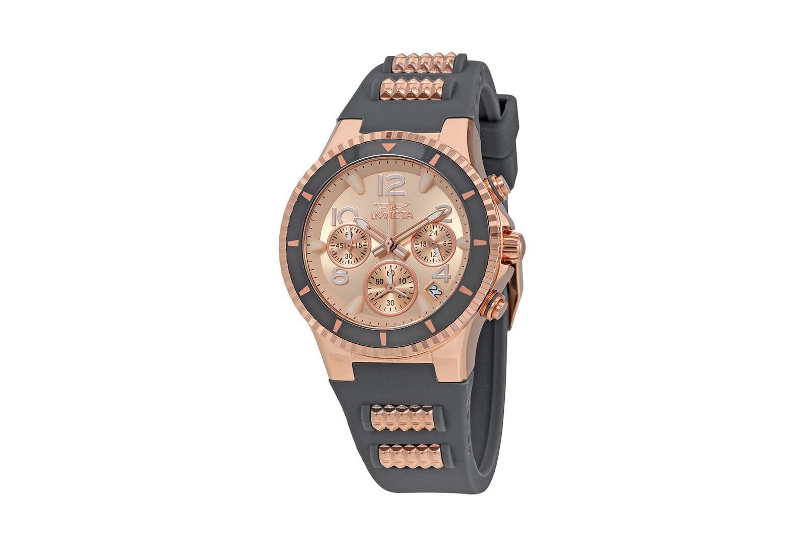 Invicta 24189 BLU Quartz 3 Hand  Dial Watch