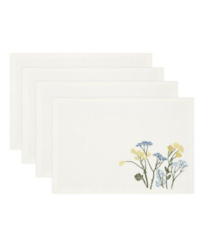 Lenox Wildflowers Border Placemats, Set of 4