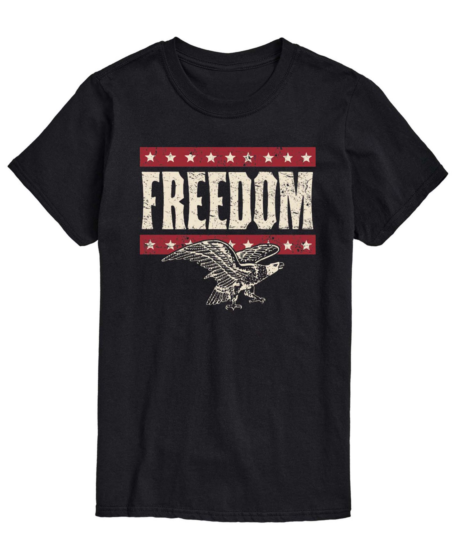 AIRWAVES Мужская футболка с графическим принтом Freedom
