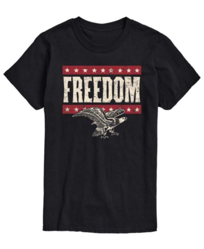 AIRWAVES Мужская футболка с графическим принтом Freedom