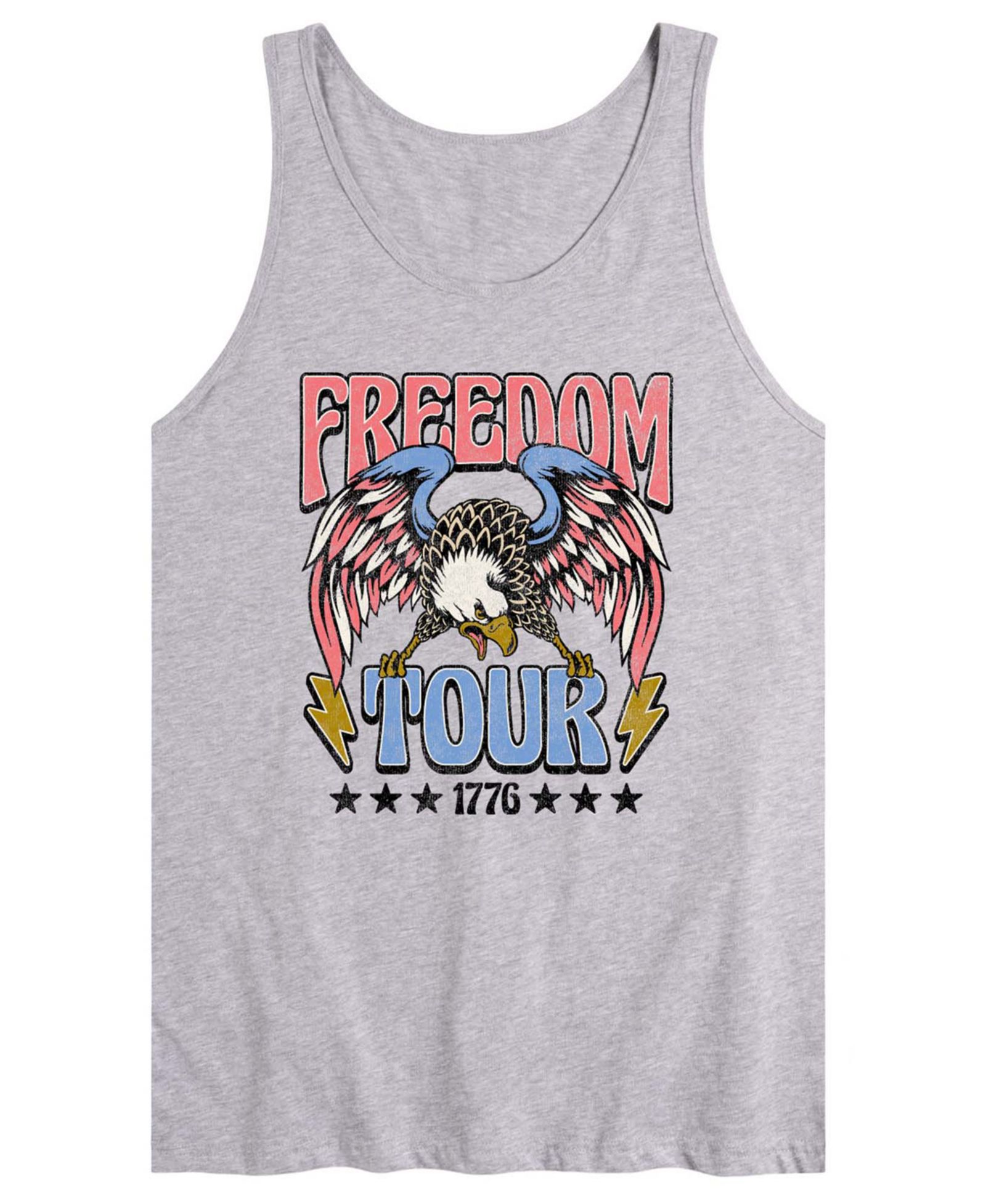 AIRWAVES Men's Freedom Tour 1776 Sleeveless Graphic Tank Top