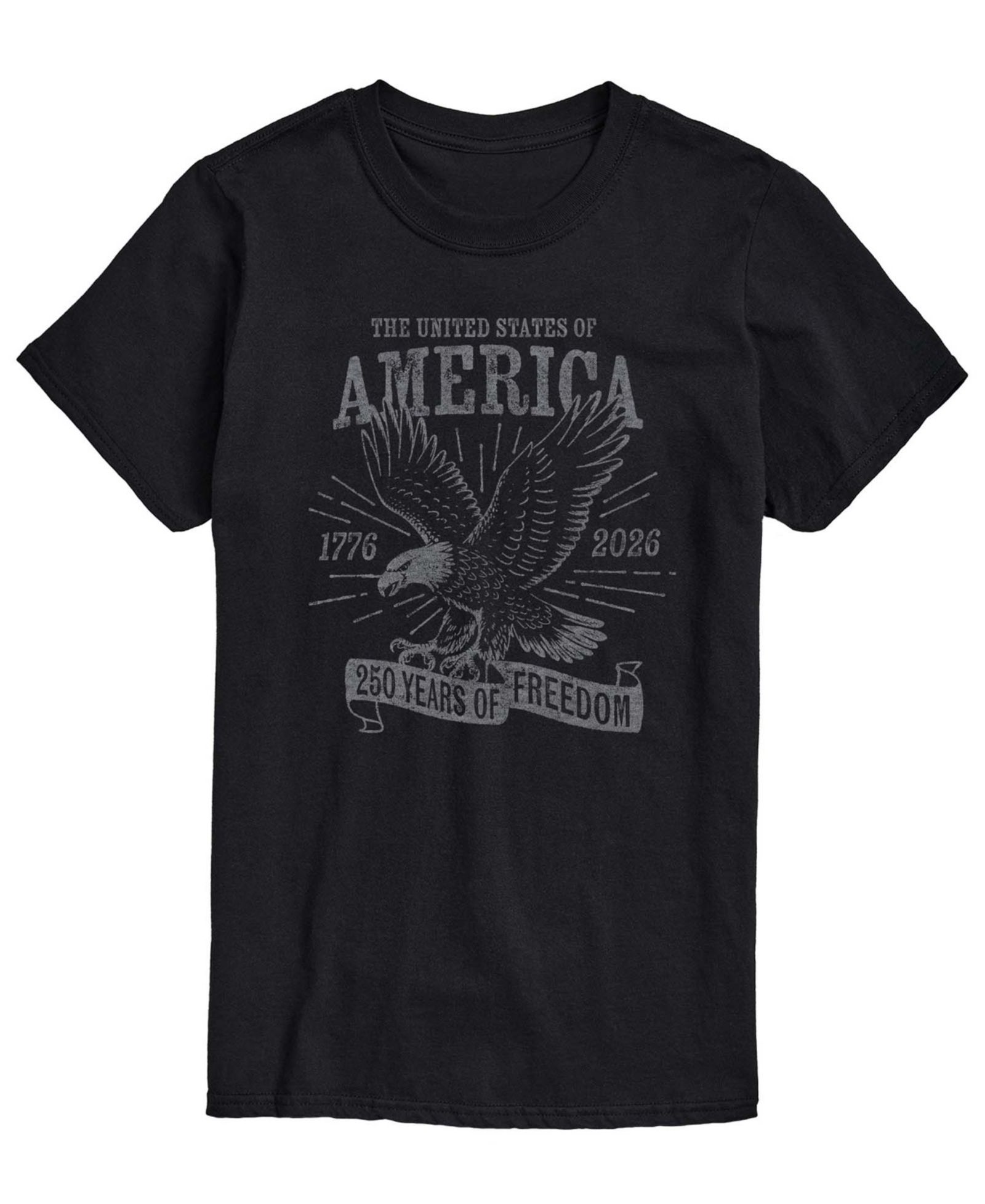AIRWAVES Men's America Eagle Short-Sleeve Graphic T-Shirt