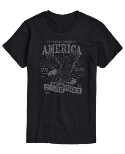 AIRWAVES Men's America Eagle Short-Sleeve Graphic T-Shirt