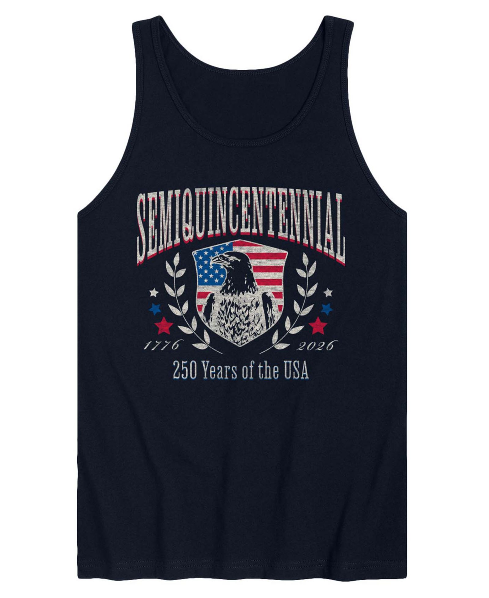 AIRWAVES Men's Semiquincentennial Collegiate Graphic Tank Top