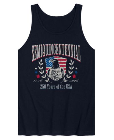 AIRWAVES Men's Semiquincentennial Collegiate Graphic Tank Top