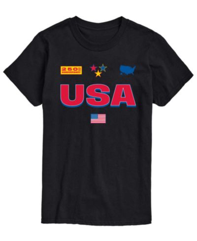 Мужская графическая футболка AIRWAVES USA 250 Jersey Short-Sleeve