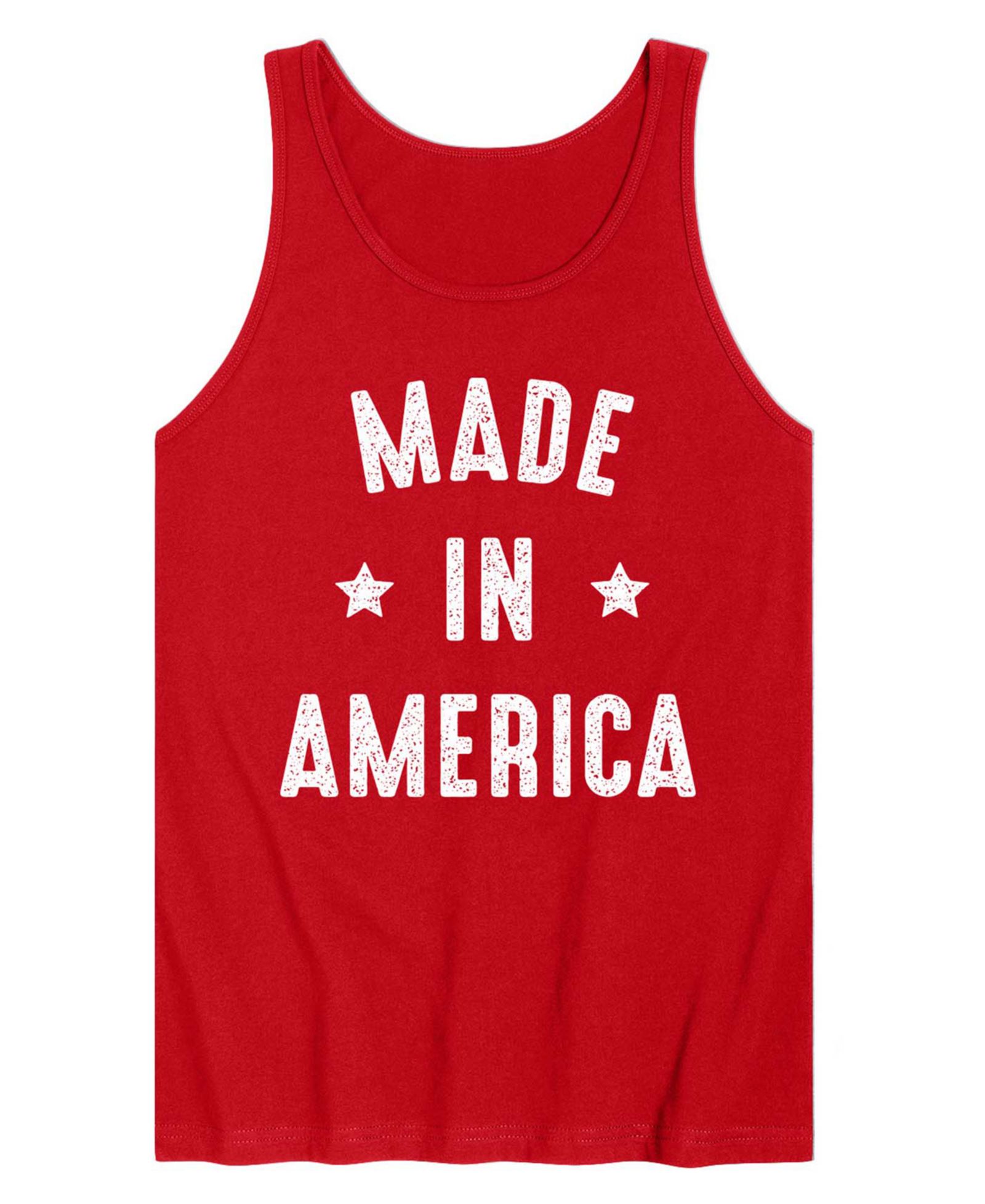 AIRWAVES Men's Made In America Sleeveless Graphic Tank Top