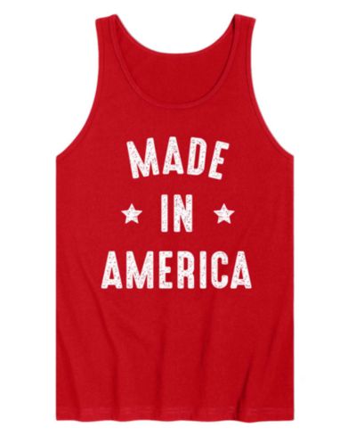 AIRWAVES Men's Made In America Sleeveless Graphic Tank Top